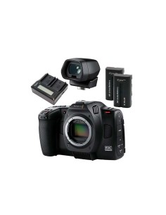 Blackmagic Kit Cinema Camera 6K Full Frame con visor y accesorios