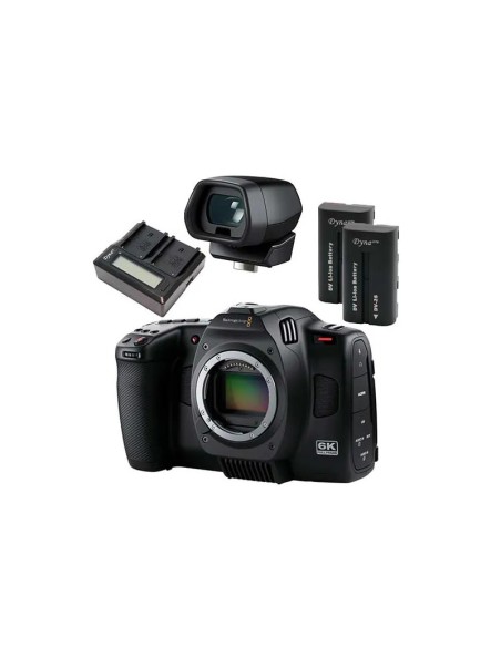 Blackmagic Kit Cinema Camera 6K Full Frame con visor y accesorios